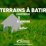 Terrain constructible de 427 m² à Courthézon, proche commodités