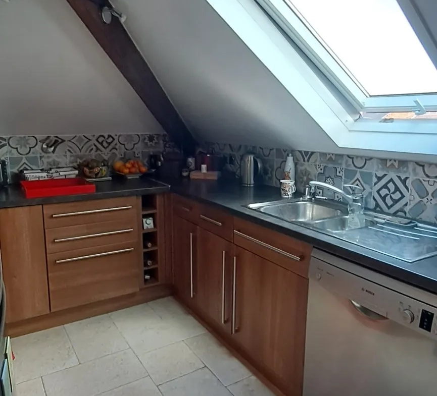 Appartement F3 lumineux avec parking en plein centre-ville de Dourdan 