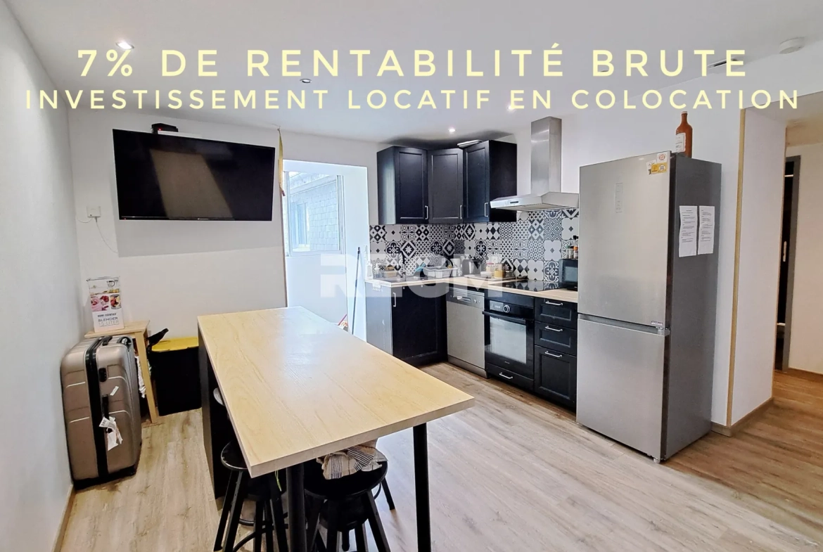 Appartement T5 en Hypercentre de Pau à Vendre avec Rendement de 7% 