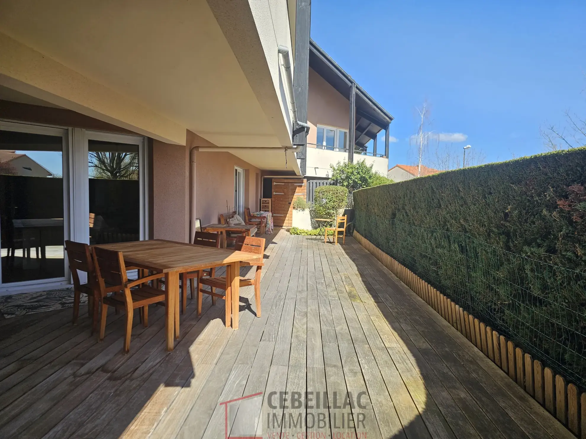 Bel appartement T4 avec terrasse, garage et prestations modernes à Chamalieres 