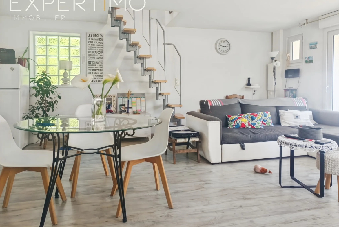 Maison avec possibilité de deux gîtes à Villers-sur-Authie - Terrain clos de 817m² 