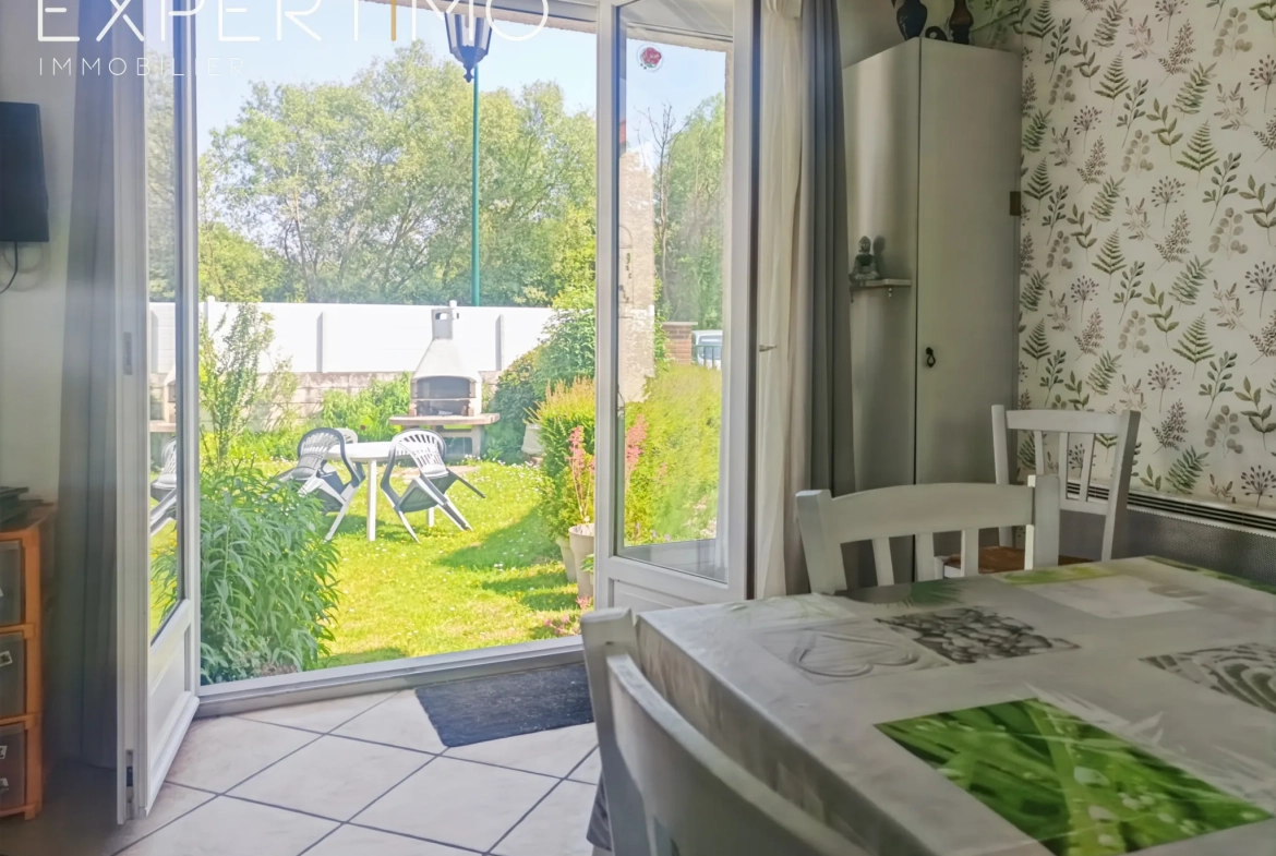 Maison avec possibilité de deux gîtes à Villers-sur-Authie - Terrain clos de 817m² 