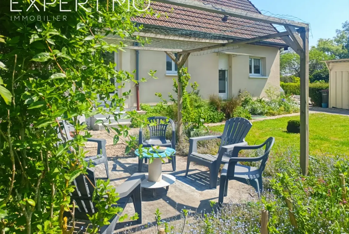 Maison avec possibilité de deux gîtes à Villers-sur-Authie - Terrain clos de 817m² 