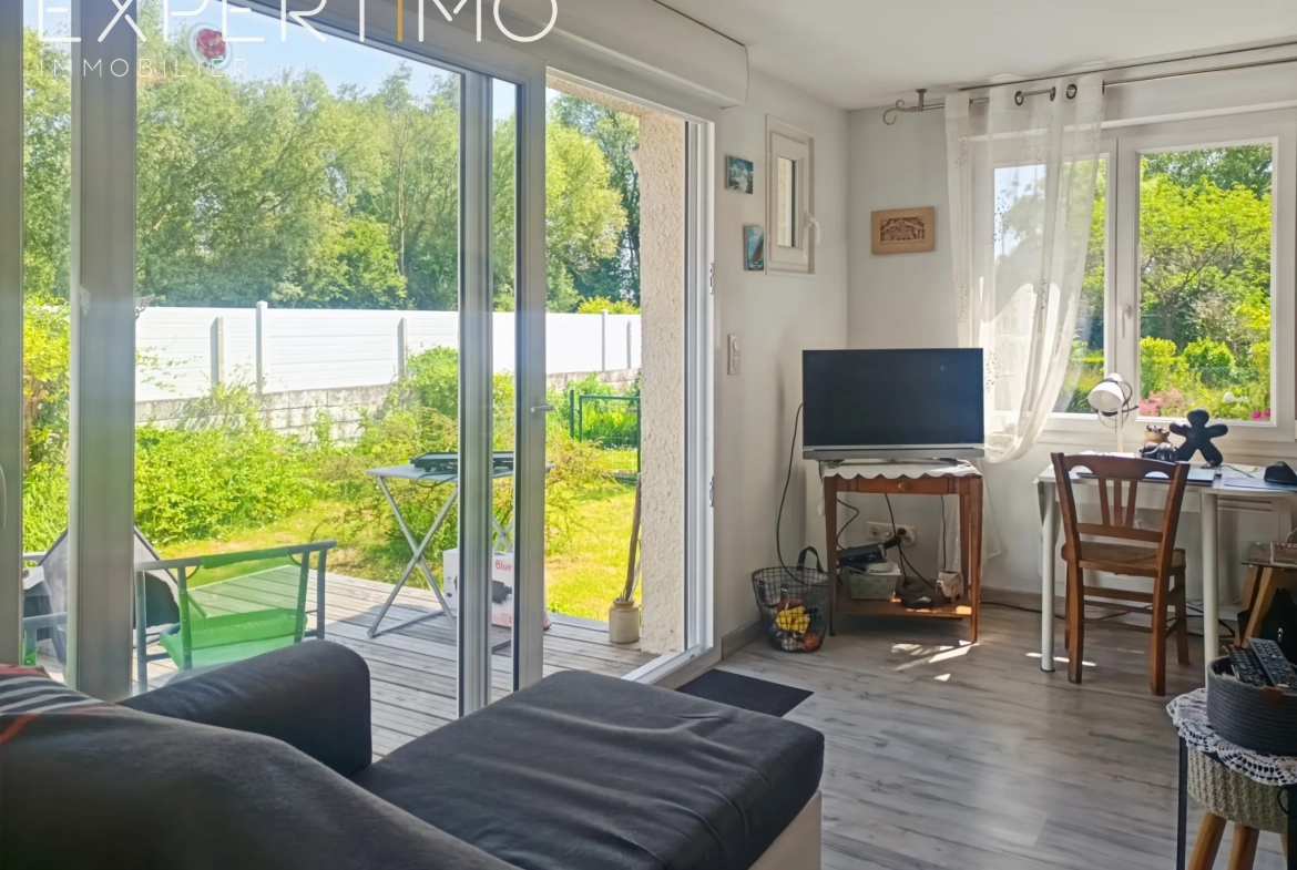 Maison avec possibilité de deux gîtes à Villers-sur-Authie - Terrain clos de 817m² 