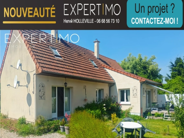 Maison avec possibilité de deux gîtes à Villers-sur-Authie - Terrain clos de 817m²