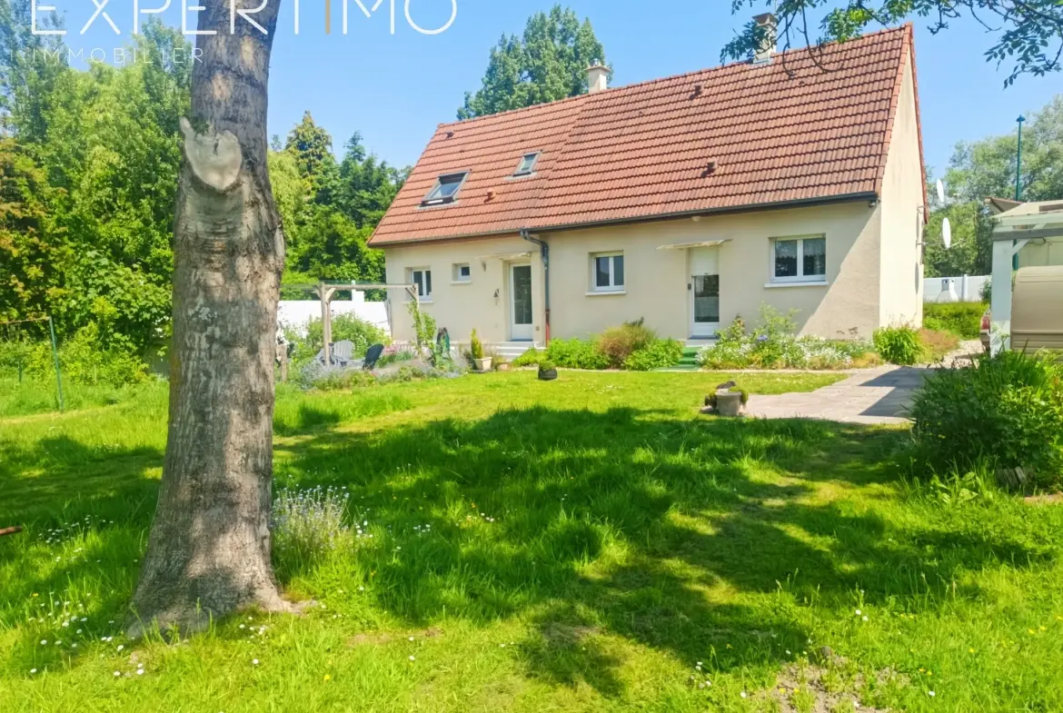 Maison avec possibilité de deux gîtes à Villers-sur-Authie - Terrain clos de 817m² 