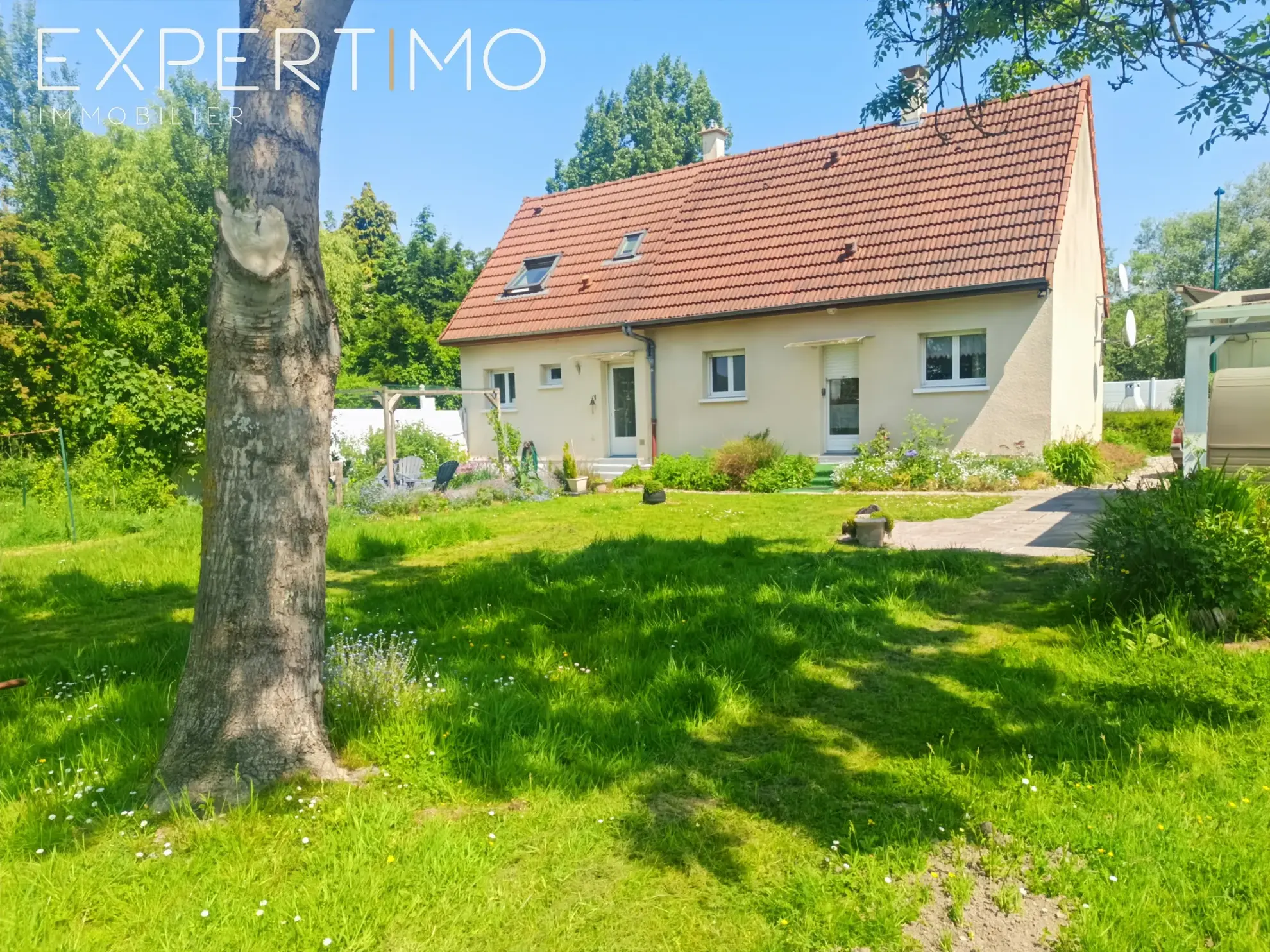 Maison avec possibilité de deux gîtes à Villers-sur-Authie - Terrain clos de 817m² 