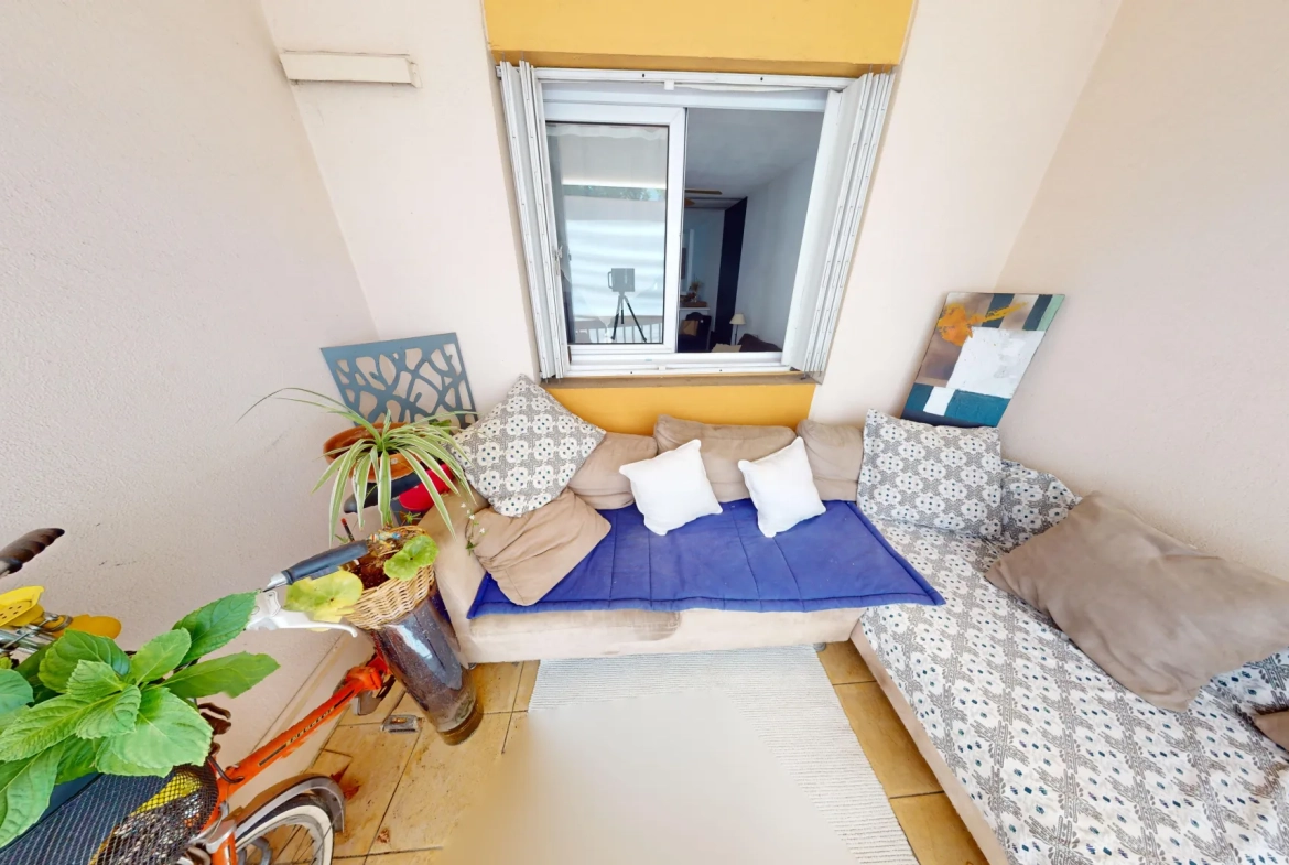 Appartement T2 avec terrasse à Montpellier Les Aubes - Résidence rénovée et calme 