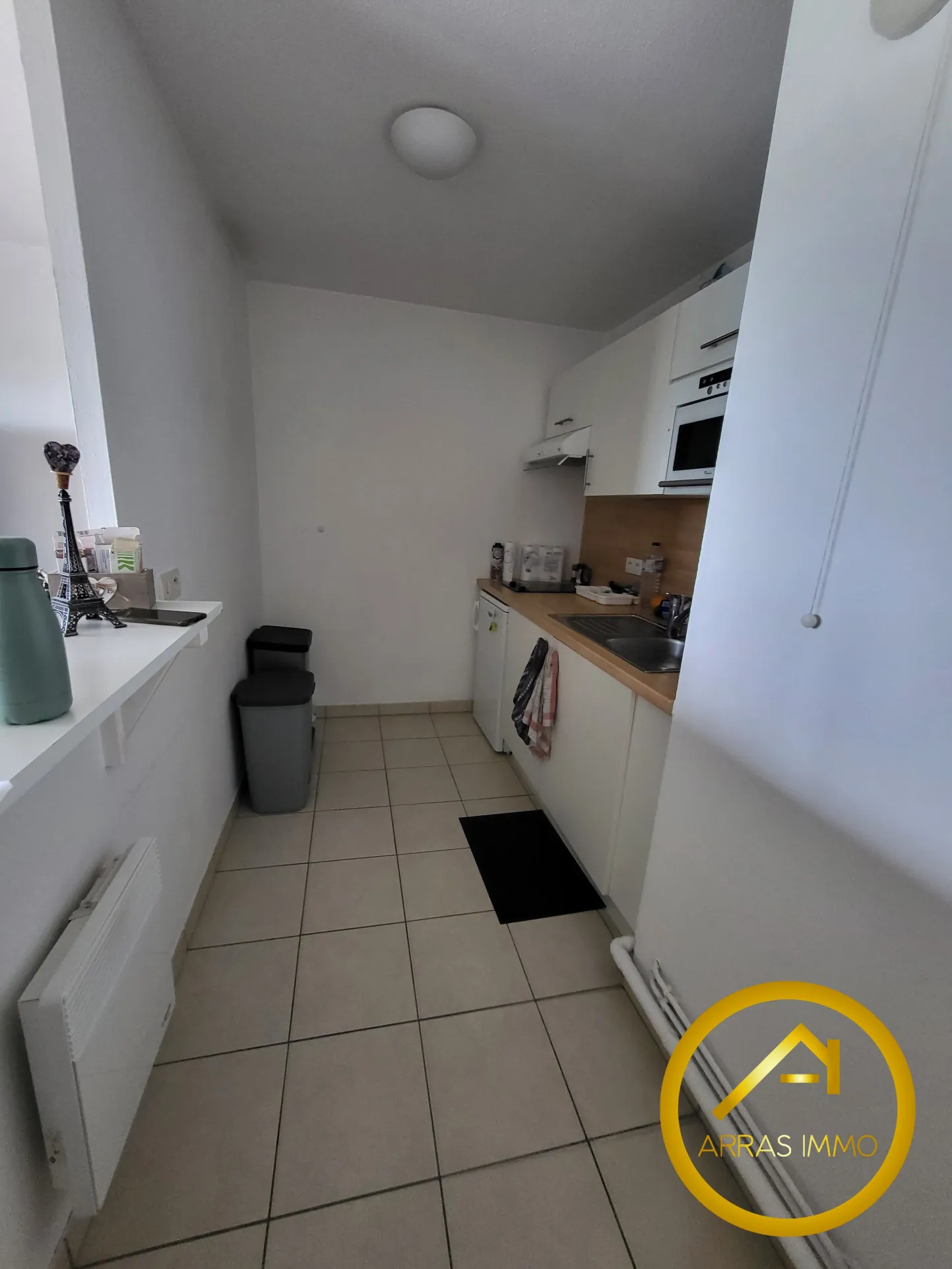 Appartement Type 2 avec Balcon à Arras – Vendue Louée, Parking Inclu 