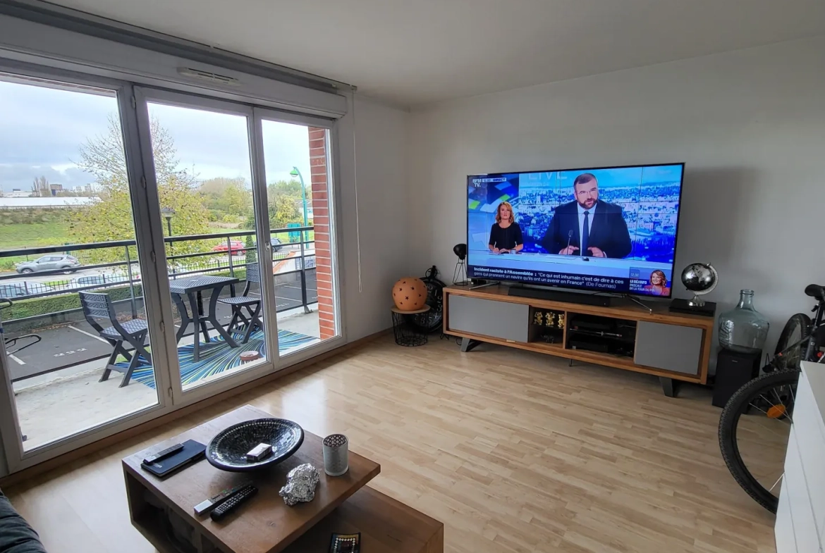 Appartement Type 2 avec Balcon à Arras – Vendue Louée, Parking Inclu 