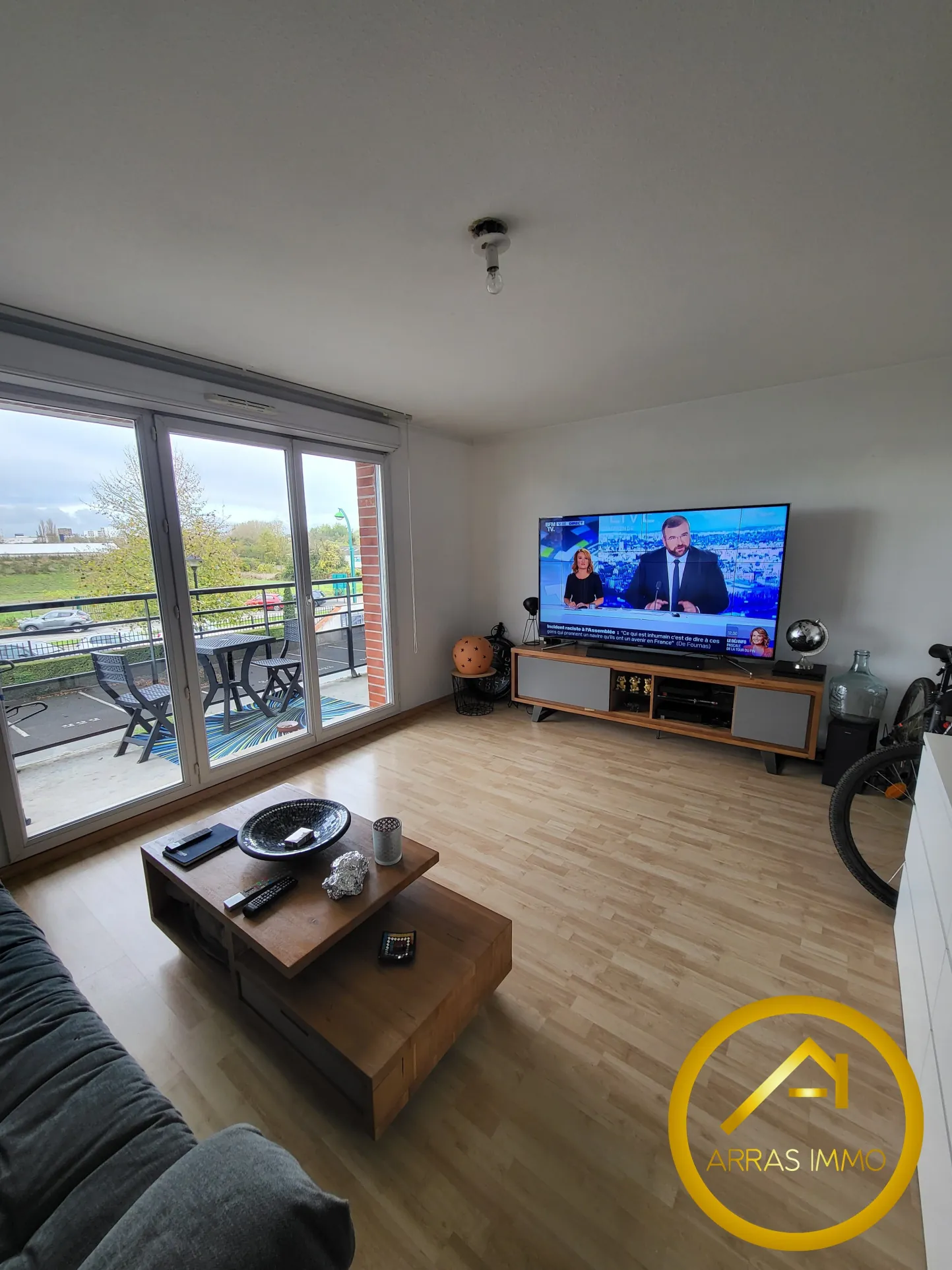 Appartement Type 2 avec Balcon à Arras – Vendue Louée, Parking Inclu 