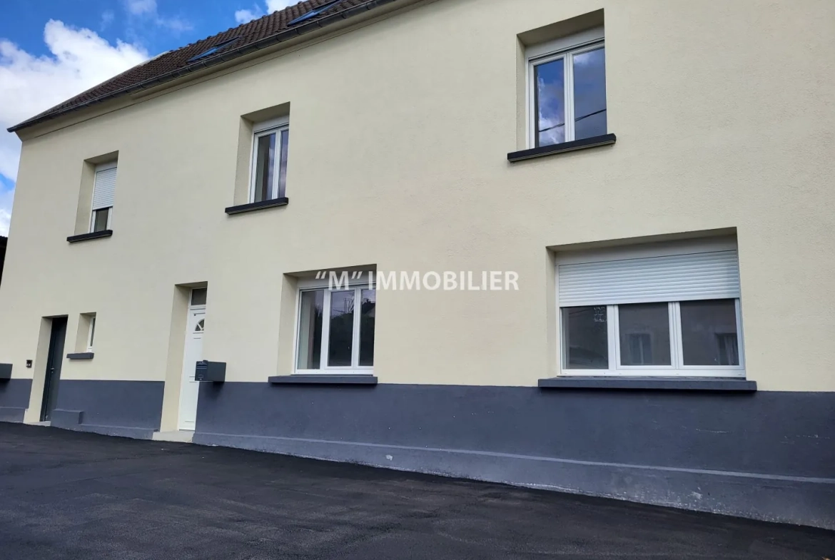 Bel appartement 2 chambres à Nogent l'Artaud, proche gare, rénové, clé en mains 