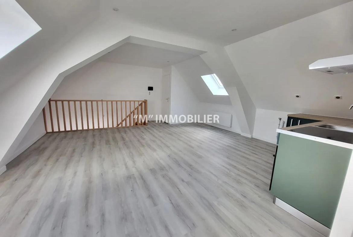 Bel appartement 2 chambres à Nogent l'Artaud, proche gare, rénové, clé en mains 