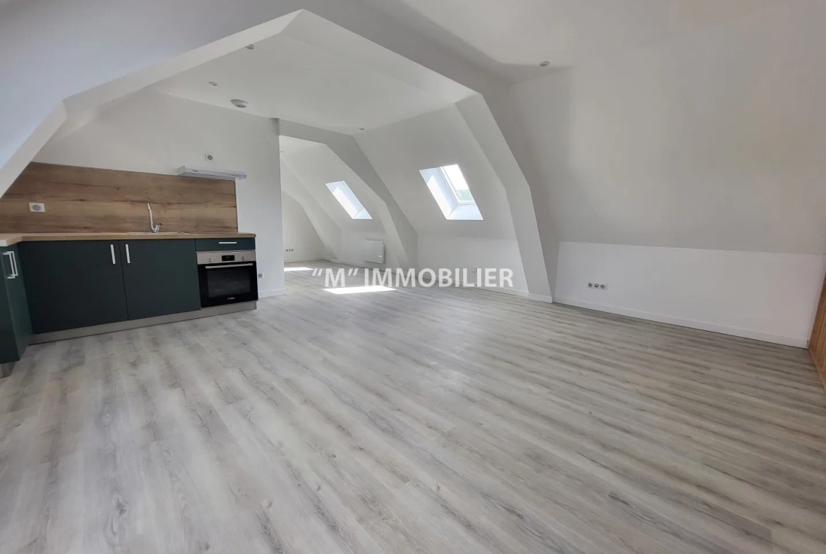 Bel appartement 2 chambres à Nogent l'Artaud, proche gare, rénové, clé en mains 