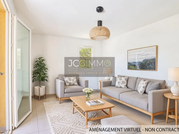 Appartement T3 avec terrasse et garage dans résidence récente à La Valette du Var