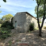À vendre : Remise en pierre de 75 m² avec parcelle à Saint Bauzille de Montmel
