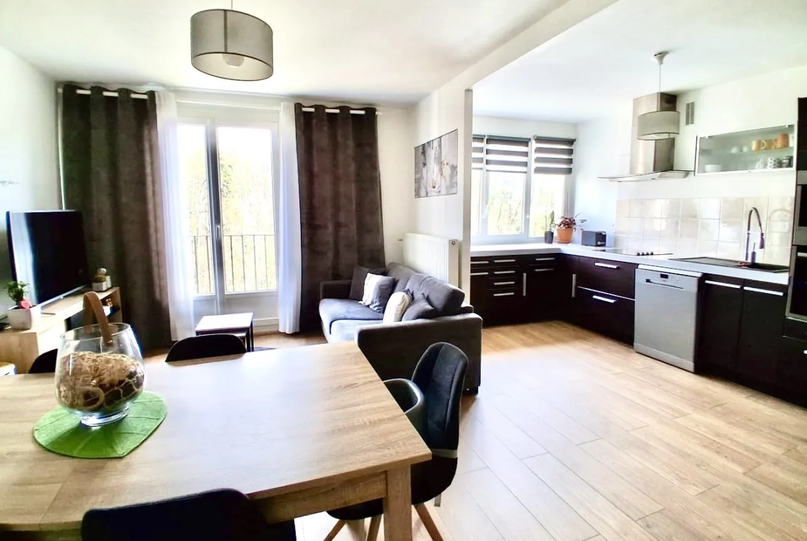 Appartement 3 pièces lumineux de 63 m² à Bièvres avec parking et cave 