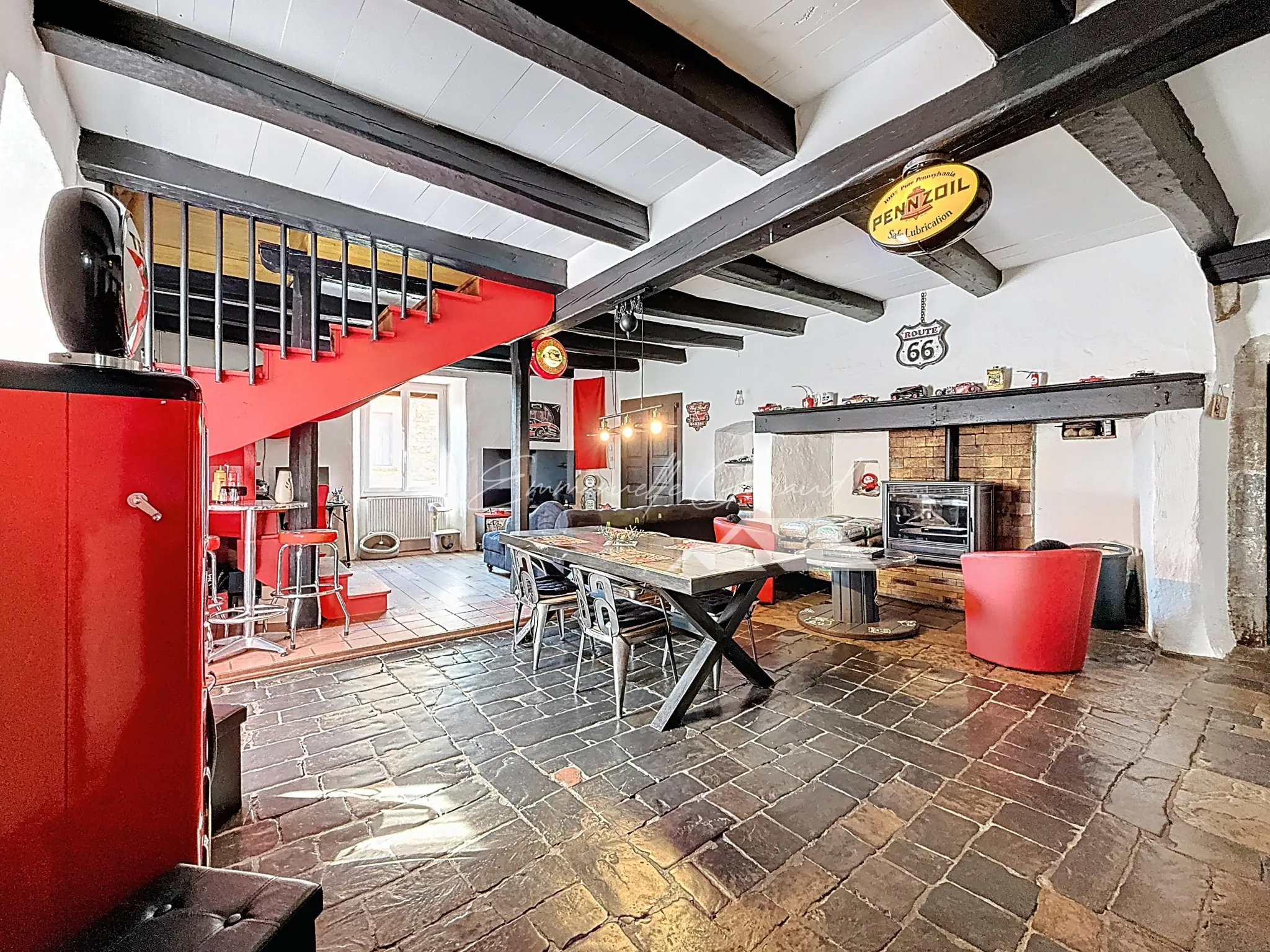 Maison de village à Paulhe avec grand garage, rénovation récente et authenticité assurée 
