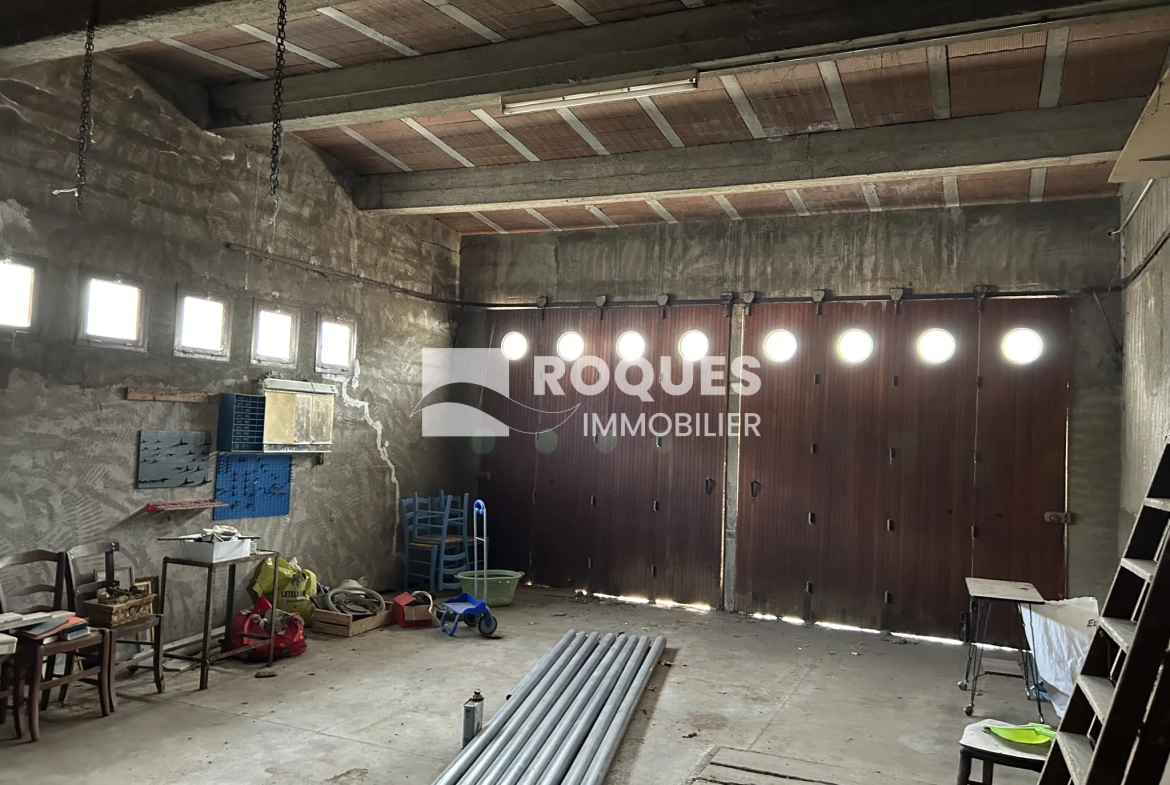 Maison à vendre de 132 m² avec terrain à Lodève, idéale pour rénovation 