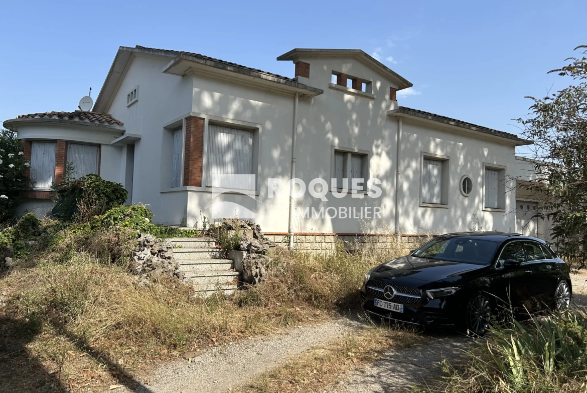 Maison à vendre de 132 m² avec terrain à Lodève, idéale pour rénovation 