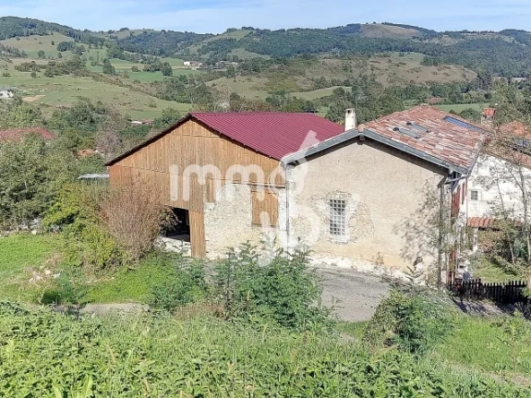 Maison de village rénovée avec grange de 140 m² à Durbin-sur-Arize