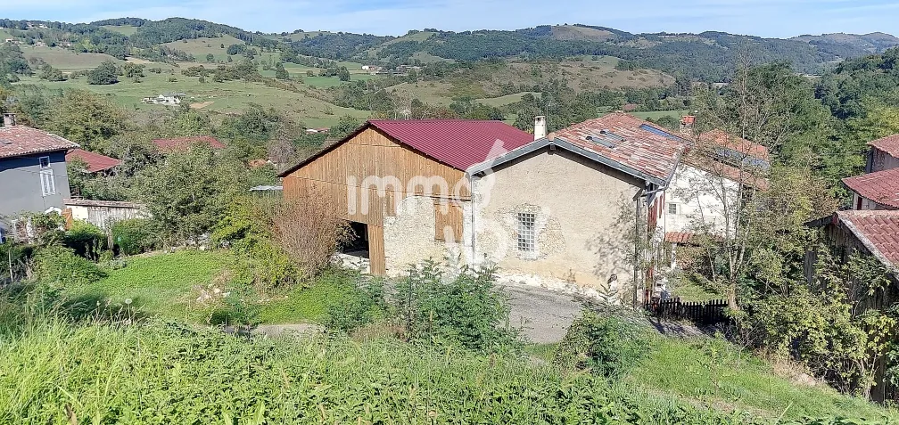 Maison de village rénovée avec grange de 140 m² à Durbin-sur-Arize 