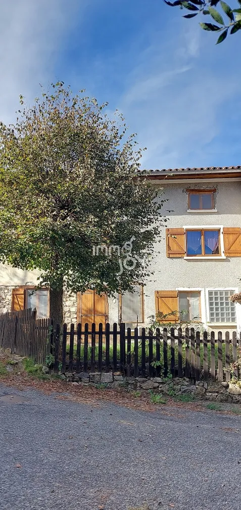 Maison de village rénovée avec grange de 140 m² à Durbin-sur-Arize 