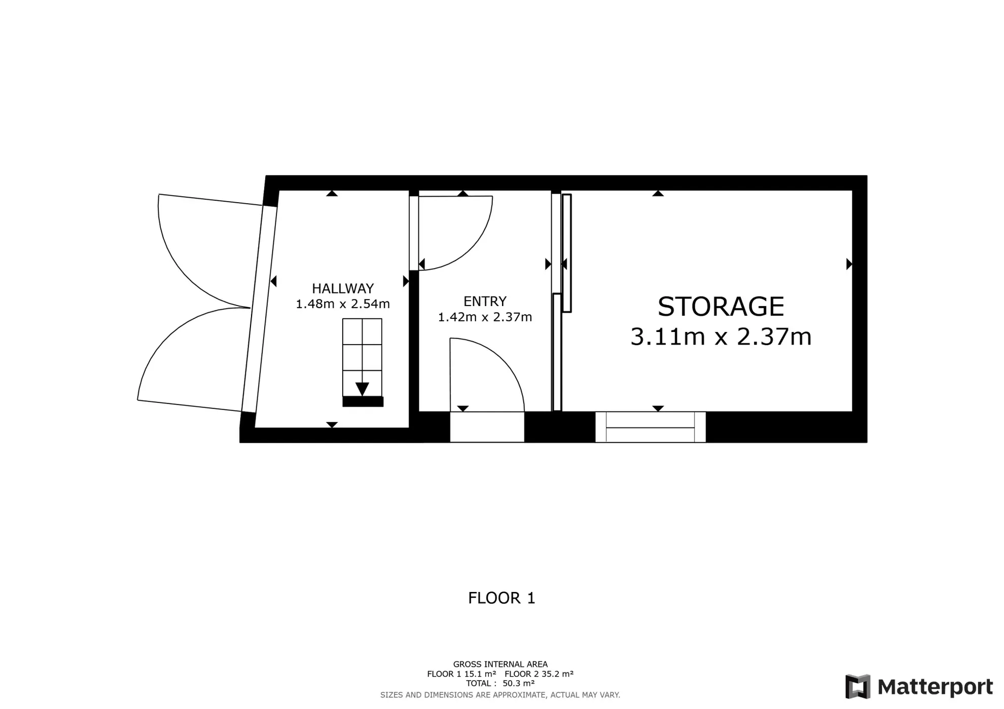 Maison de village à Bonne avec potentiel d'extension et cour aménageable 