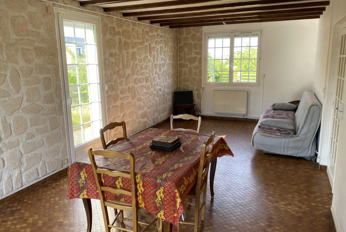 Belle maison familiale avec jardin à Mantes-la-Ville – 85 m² 