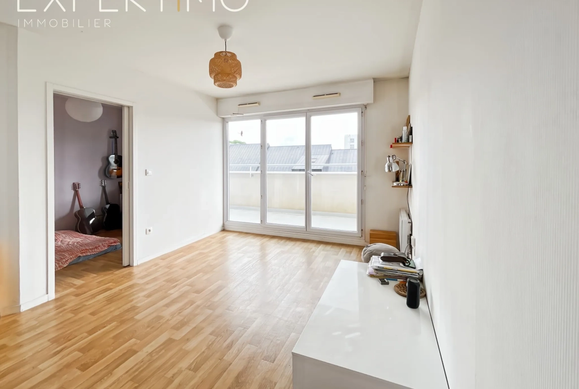 Appartement 2 pièces de 31 m² à Rennes Saint-Laurent avec parking 