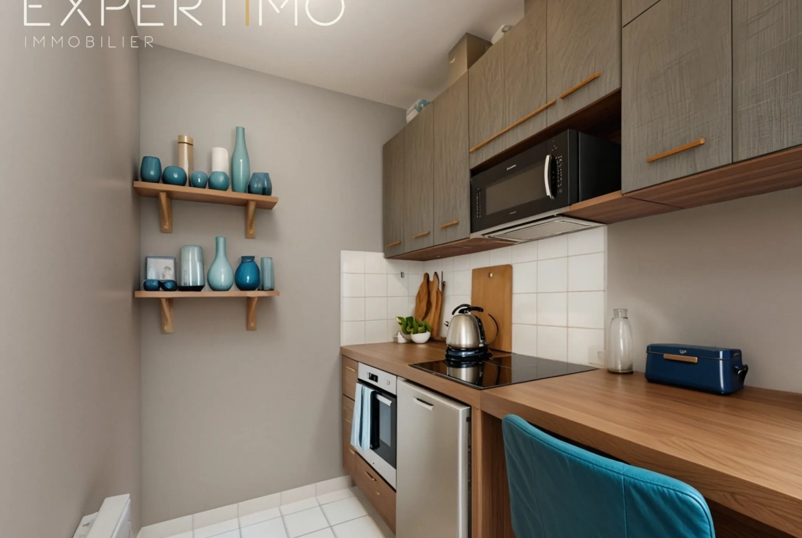 Appartement 2 pièces de 31 m² à Rennes Saint-Laurent avec parking 