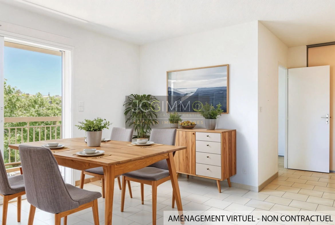 Appartement T3 au Pradet avec terrasse, garage et vue dégagée - Opportunité rare 
