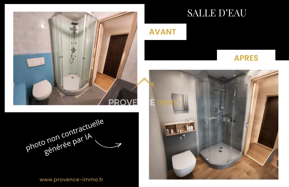 Appartement T2 à rénover au cœur de Digne-les-Bains avec fort potentiel 