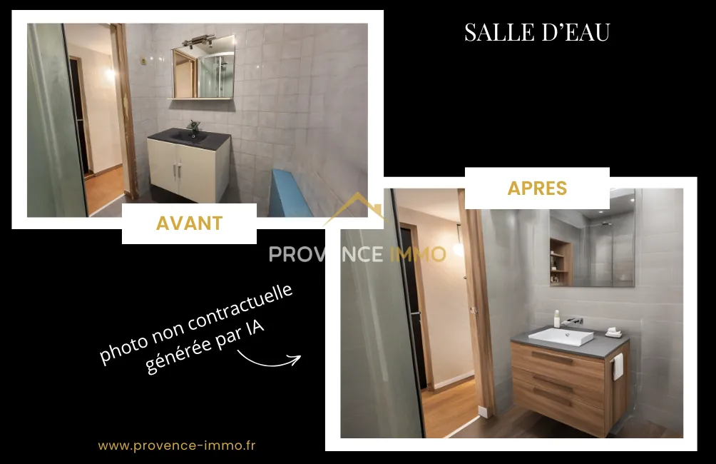 Appartement T2 à rénover au cœur de Digne-les-Bains avec fort potentiel 