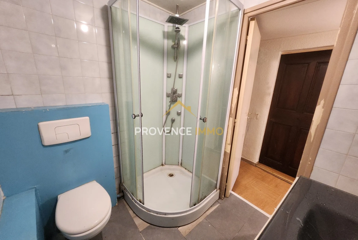Appartement T2 à rénover au cœur de Digne-les-Bains avec fort potentiel 