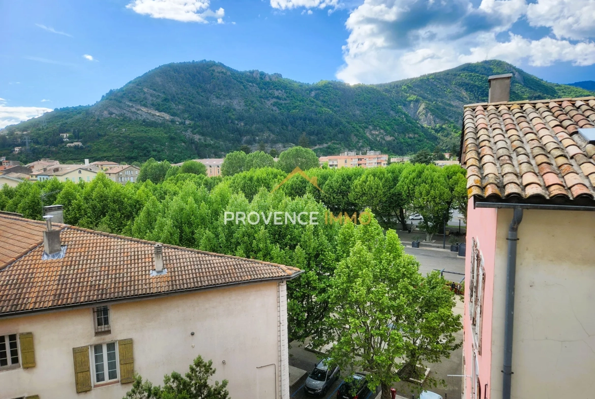 Appartement T2 à rénover au cœur de Digne-les-Bains avec fort potentiel 