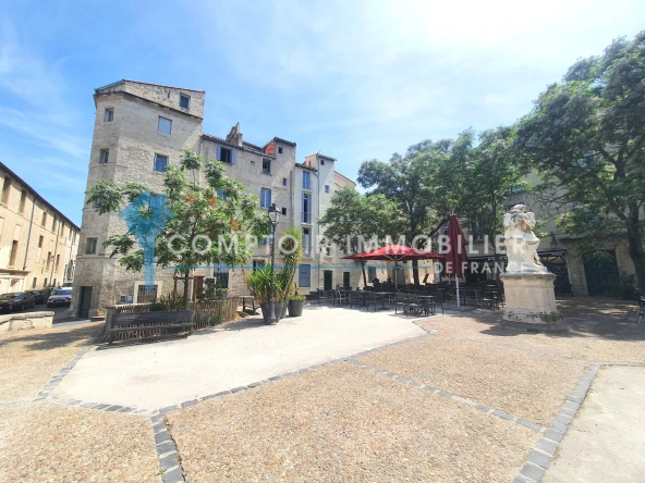 Appartement T2 à vendre à Montpellier dans l'Ecusson - 54,5 m² à rénover