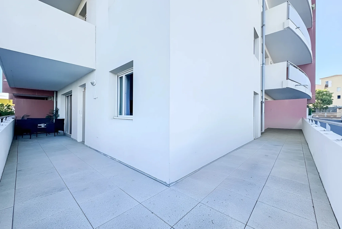Appartement T3 de 56,97 m² avec terrasse à Montpellier proche Arènes 