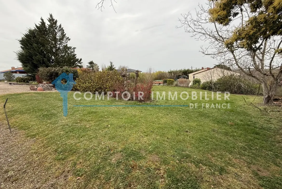 Maison T6 de 130 m² avec grand terrain divisible à Lapeyrouse Fossat 