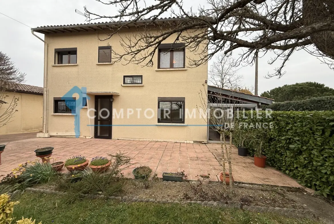 Maison T6 de 130 m² avec grand terrain divisible à Lapeyrouse Fossat 