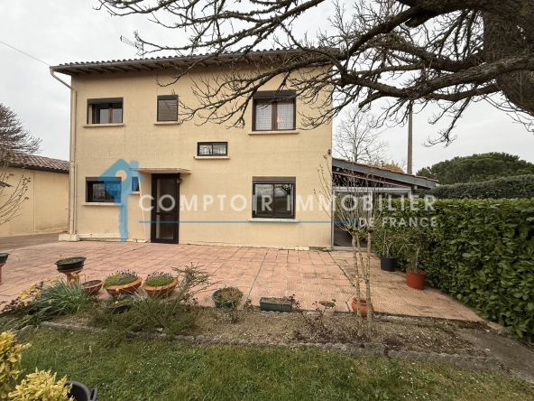 Maison T6 de 130 m² avec grand terrain divisible à Lapeyrouse Fossat