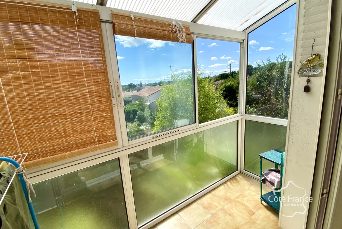 Bel appartement T3 de 59 m² avec vue dégagée à Montpellier La Chamberte 