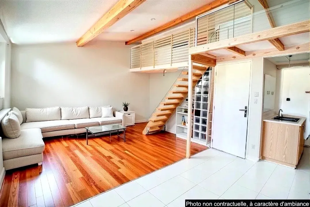 Appartement à vendre avec vue sur Lyon dans le secteur des Pentes de la Croix-Rousse 