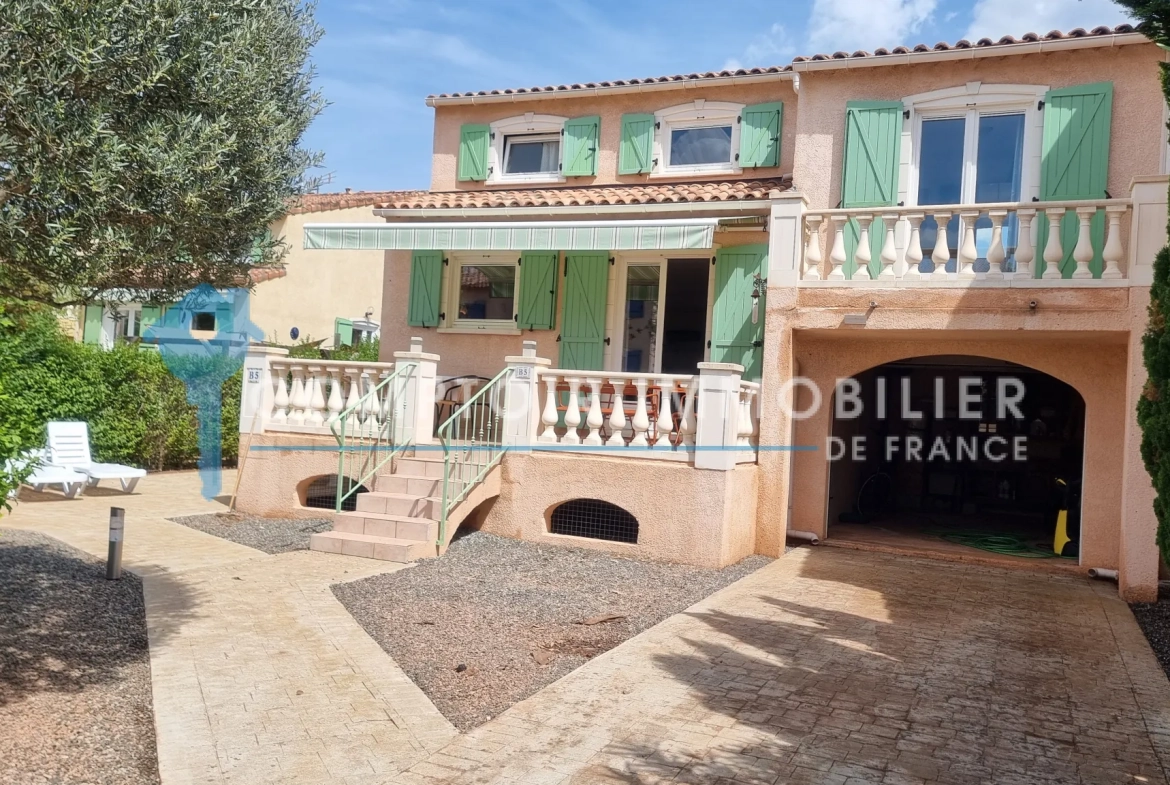 Villa de 73 m2 avec 3 chambres dans domaine sécurisé à Vidauban, Var 