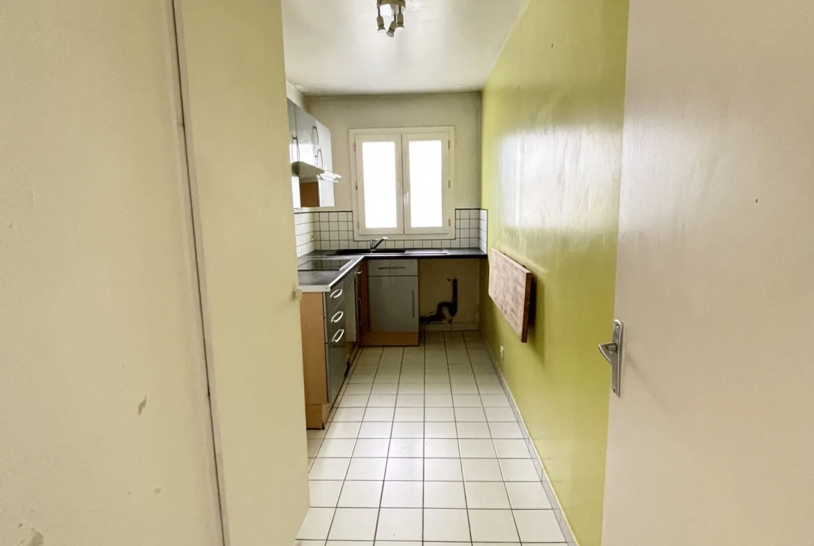 Appartement lumineux de 60,55 m² avec balcon, garage et cave à Meaux 
