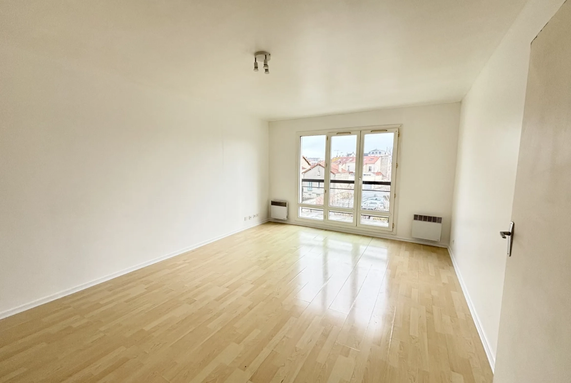 Appartement lumineux de 60,55 m² avec balcon, garage et cave à Meaux 