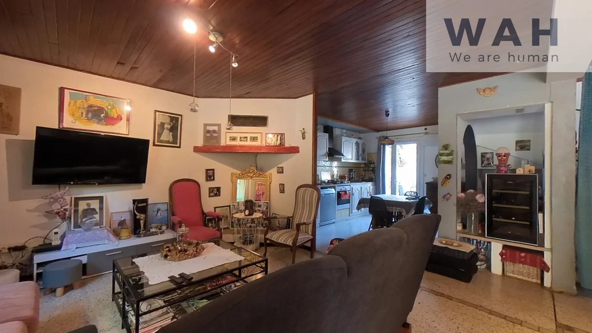 Maison de village de 110 m² à Lansargues, idéalement située avec cour et 3 chambres 