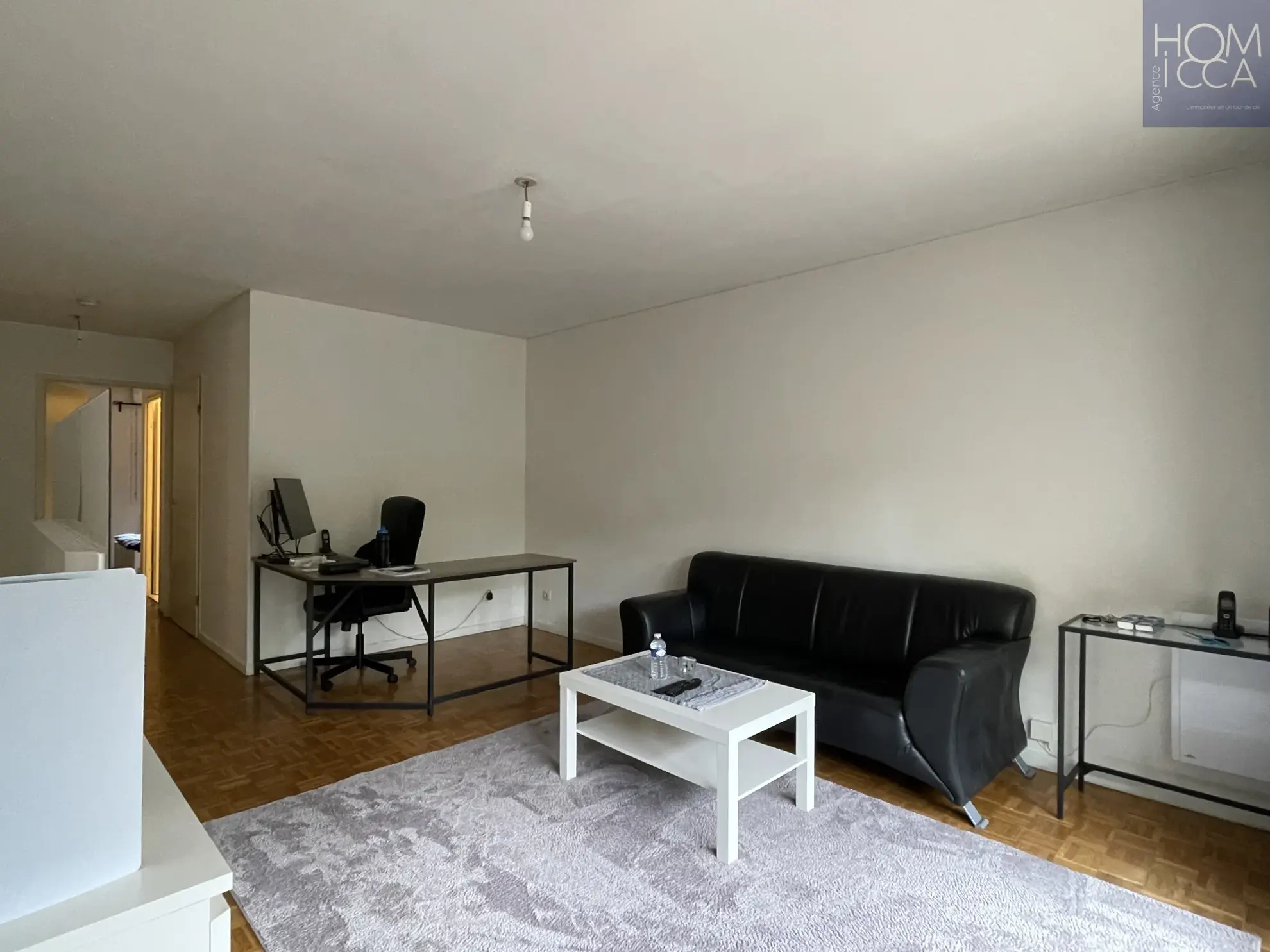 Comme neuf, T2 lumineux de 52,54 m² avec balcon, cave et garage à Villeurbanne, proximité métro Charpennes 