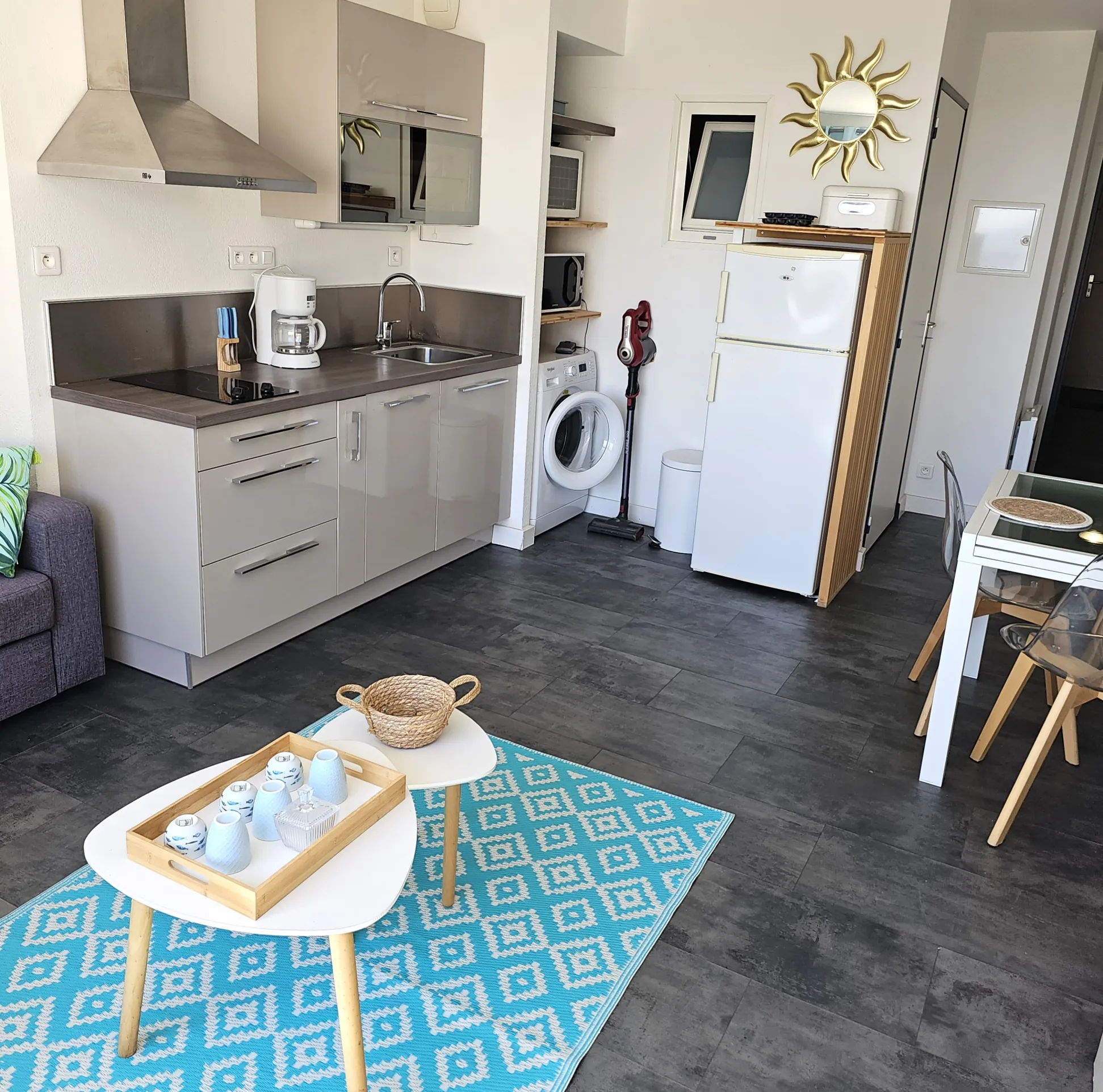 Superbe appartement T3 neuf avec vue mer et piscine au Cap d'Agde 