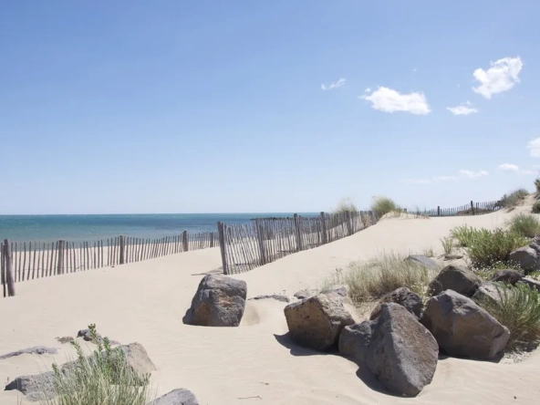 Superbe appartement T3 neuf avec vue mer et piscine au Cap d'Agde 